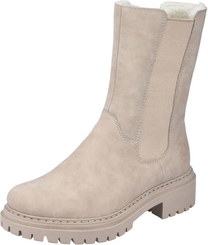 Rieker Chelsea-boots met brede stretch aan de zijkant