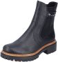 Rieker Chelsea-boots met fijne decoratieve ketting - Thumbnail 2