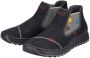 Rieker Chelsea-boots instapboots enkellaarsjes profielzool met decoratieve naad - Thumbnail 2