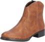 Rieker Cowboylaarsjes western-enkellaars hakken met ritssluiting - Thumbnail 2