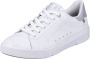 Rieker Witte Elegante Leren Sneakers White Dames - Thumbnail 2