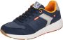 Rieker Blauwe Casual Platte Sneakers voor Heren Blauw Heren - Thumbnail 2