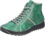 Rieker Hoge veterschoenen met modieuze profielzool - Thumbnail 2