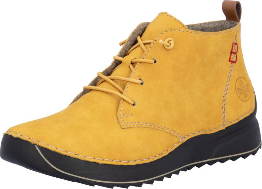 Rieker Hoge veterschoenen in moderne trendkleur