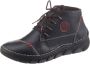 Rieker Hoge veterschoenen met luxueuze contrastnaden - Thumbnail 2