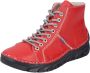 Rieker Hoge veterschoenen veterschoen high top sneaker veterschoen met contraststiksel - Thumbnail 1