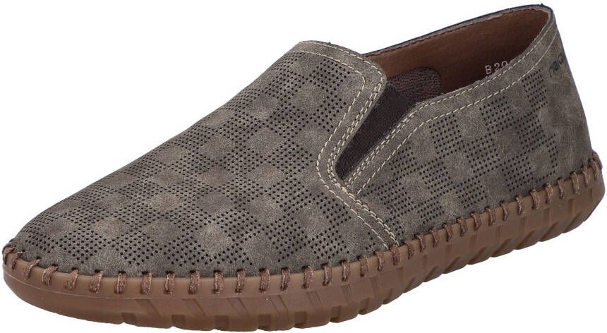 Rieker Instappers loafer instapschoen casual slipper met kleine stretch-inzetten
