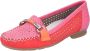Rieker Instappers moccasin loafer zomerschoen met luchtige perforatie - Thumbnail 2