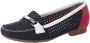 Rieker Mocassins Slipper zomerschoen met mooie siergesp - Thumbnail 1