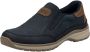 Rieker Instappers slip-on sneaker vrijetijdsschoen lage schoen met elastische band - Thumbnail 1