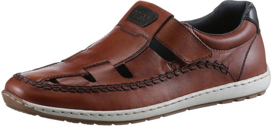 Rieker Klittenbandschoenen bakkersandaal slipper comfortabele schoen met gepolsterde schacht