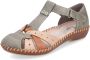 Rieker Klittenbandschoenen met contrastnaden - Thumbnail 2