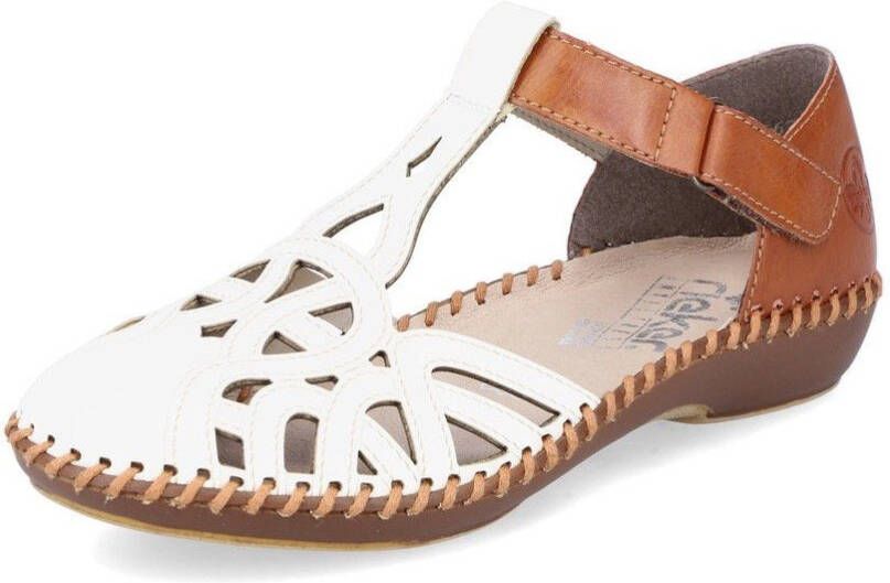 Rieker Witte Strappy Sandalen voor Dames - Foto 1