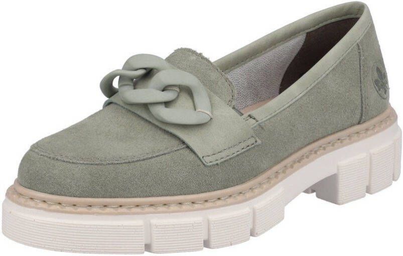 Rieker Loafers met trendy sierketting - Foto 10