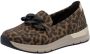 Rieker Loafers slippers slip-on sneakers lage schoen met modieuze decoratieve ketting - Thumbnail 2