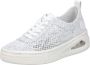 Rieker Plateausneakers veterschoen lage schoen in zomerse macramé-look - Thumbnail 2