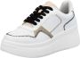 Rieker Plateausneakers sleehak sneaker veterschoen lage schoen met modieuze contrastdetails - Thumbnail 1