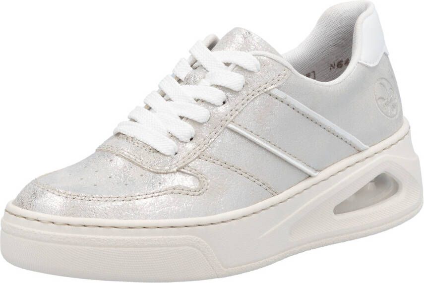 Rieker Plateausneakers veterschoenen lage schoen vrijetijdssneaker met air uitrusting