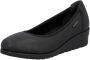 Rieker Pumps met sleehak Ballerina instapper slipper met lichte structuur in het bovenmateriaal - Thumbnail 1