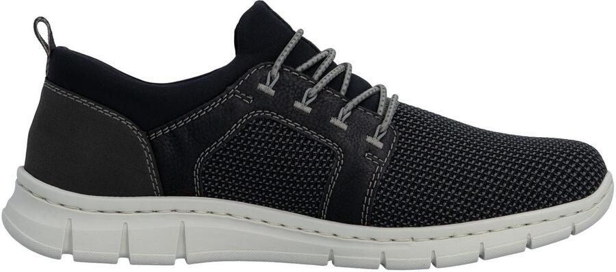 Rieker Slip-on sneakers Instapper halfhoge schoen vrijetijdsschoen met elastiek om in te stappen - Foto 8