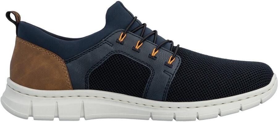 Rieker Slip-on sneakers Instapper halfhoge schoen vrijetijdsschoen met elastiek om in te stappen - Foto 8