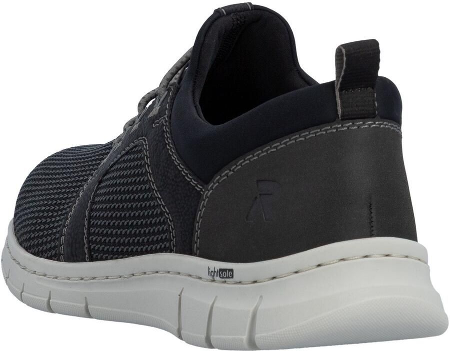 Rieker Slip-on sneakers Instapper halfhoge schoen vrijetijdsschoen met elastiek om in te stappen - Foto 6