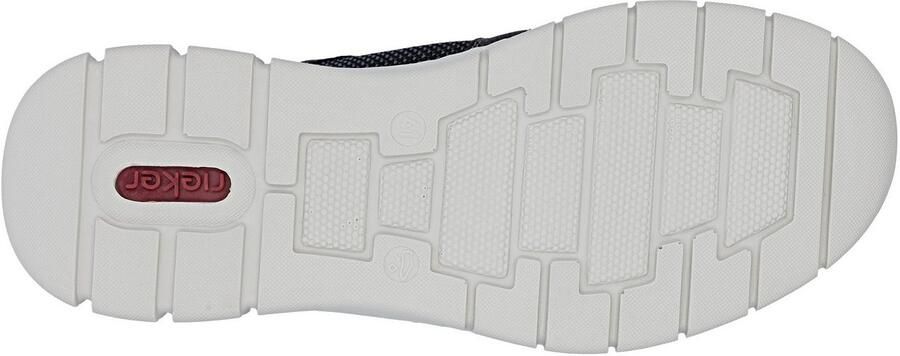 Rieker Slip-on sneakers Instapper halfhoge schoen vrijetijdsschoen met elastiek om in te stappen - Foto 9