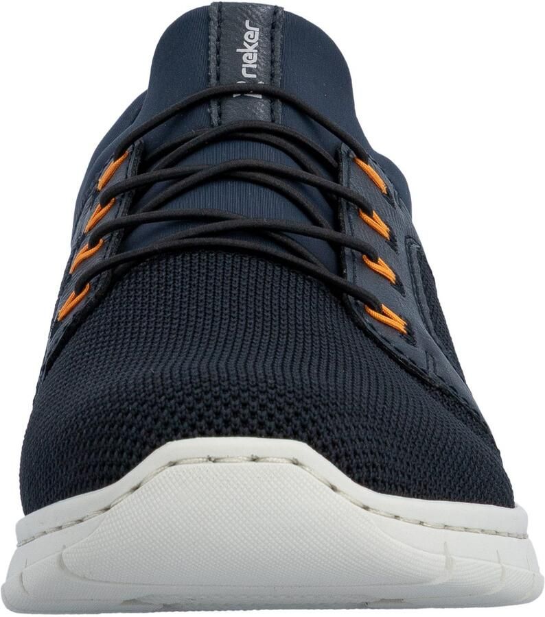 Rieker Slip-on sneakers Instapper halfhoge schoen vrijetijdsschoen met elastiek om in te stappen - Foto 4