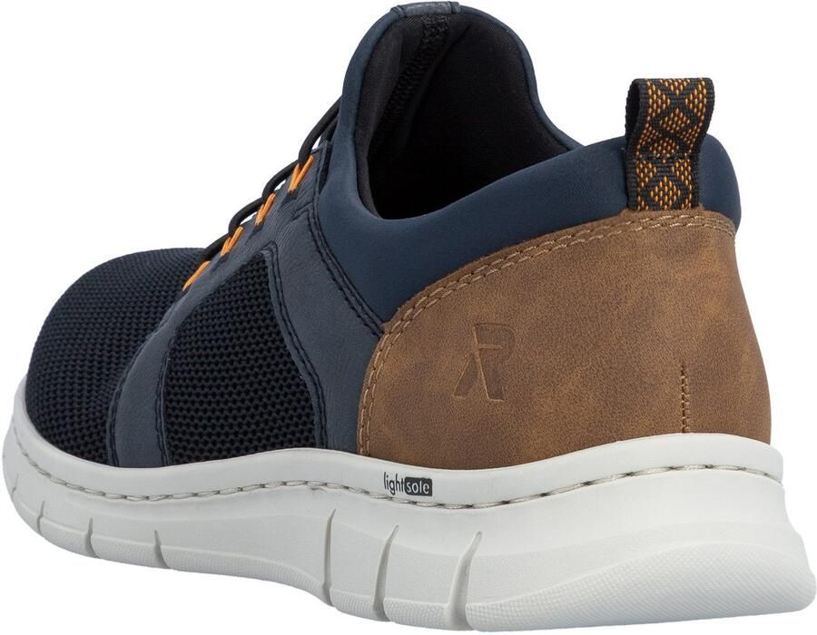 Rieker Slip-on sneakers Instapper halfhoge schoen vrijetijdsschoen met elastiek om in te stappen - Foto 6