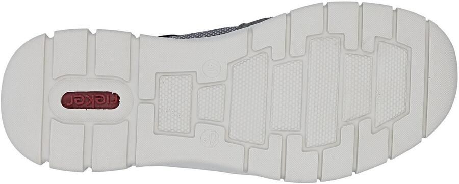 Rieker Slip-on sneakers Instapper halfhoge schoen vrijetijdsschoen met elastiek om in te stappen - Foto 9