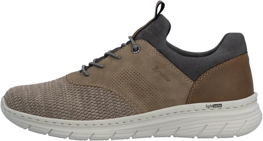 Rieker Slip-on sneakers instapschoen vrijetijdsschoen lage schoen met lichte loopzool - Foto 8