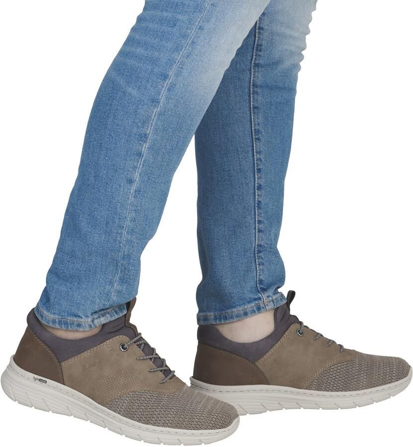 Rieker Slip-on sneakers instapschoen vrijetijdsschoen lage schoen met lichte loopzool - Foto 4