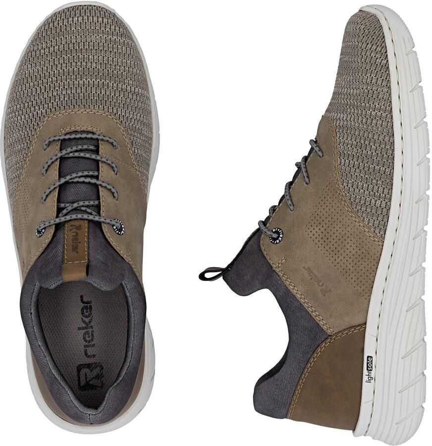 Rieker Slip-on sneakers instapschoen vrijetijdsschoen lage schoen met lichte loopzool - Foto 2