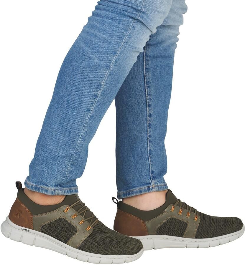 Rieker Slip-on sneakers met elastische instap - Foto 2