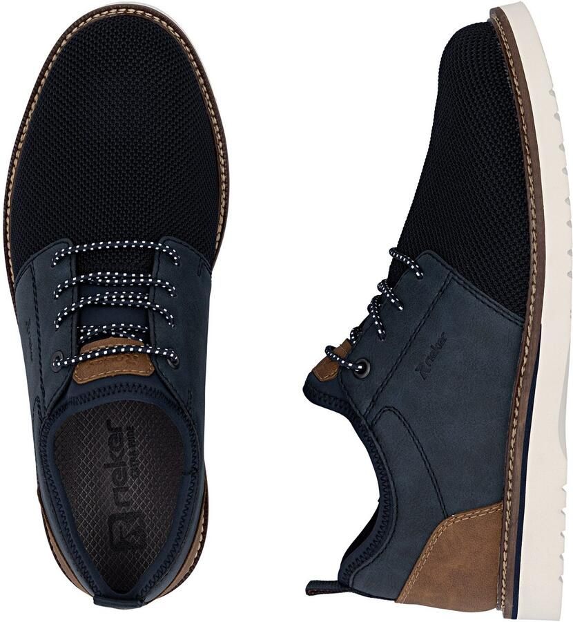 Rieker Slip-on sneakers slippers instapschoen vrijetijdsschoen met praktische aantrek lus - Foto 2