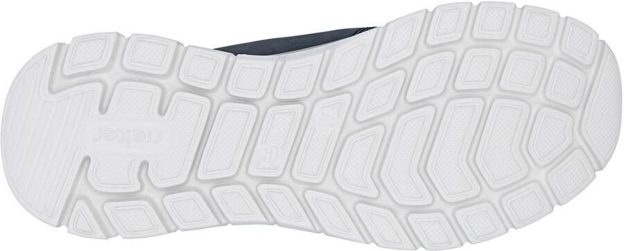 Rieker Slip-on sneakers vrijetijdsschoen lage schoen instapschoen gewatteerde hielafsluiting - Foto 8