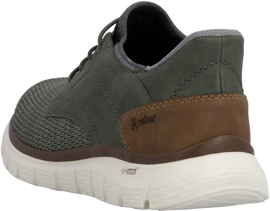 Rieker Slip-on sneakers vrijetijdsschoen lage schoen instapschoen gewatteerde hielafsluiting - Foto 5