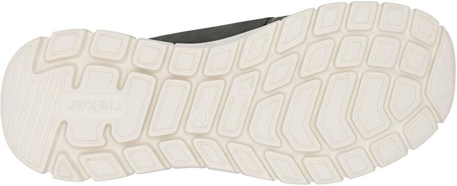 Rieker Slip-on sneakers vrijetijdsschoen lage schoen instapschoen gewatteerde hielafsluiting - Foto 8