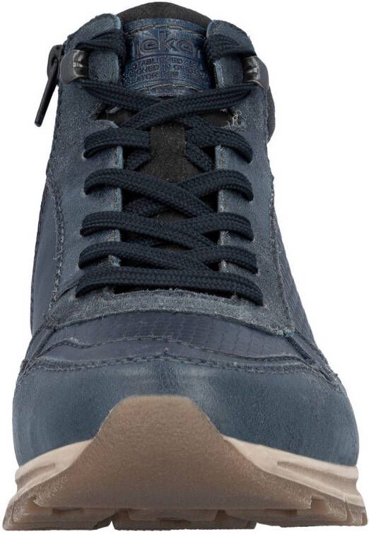 Rieker Sneakerboots Veterboots high top sneaker veterschoen met binnenritssluiting - Foto 3