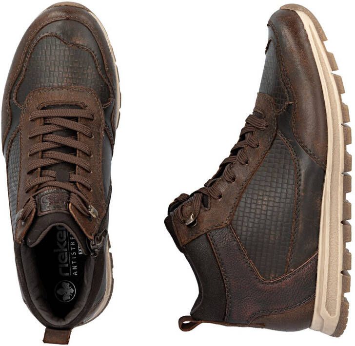 Rieker Sneakerboots Veterboots high top sneaker veterschoen met binnenritssluiting - Foto 2