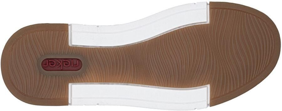 Rieker Sneakers High top sneaker Vrijetijdsschoen veterschoen met plateauzool - Foto 9