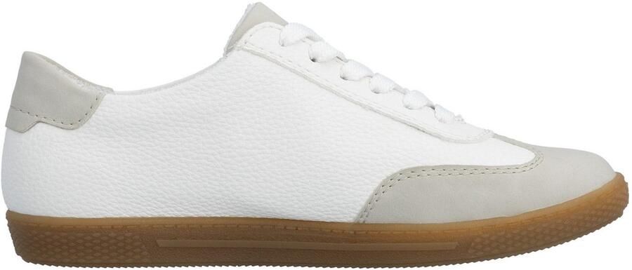 Rieker Sneakers lage schoen vrijetijdsschoen veterschoen met ritssluiting - Foto 7