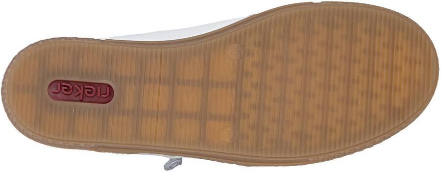 Rieker Sneakers lage schoen vrijetijdsschoen veterschoen met ritssluiting - Foto 9