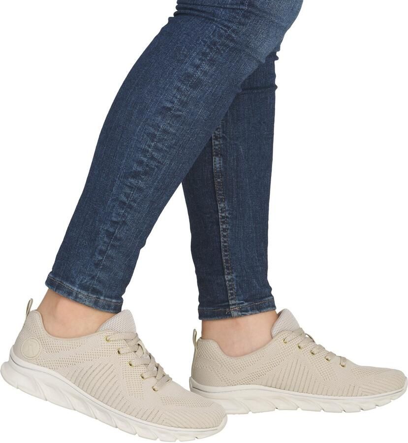 Rieker Sneakers met lichte loopzool vrijetijdsschoen lage schoen veterschoen - Foto 2