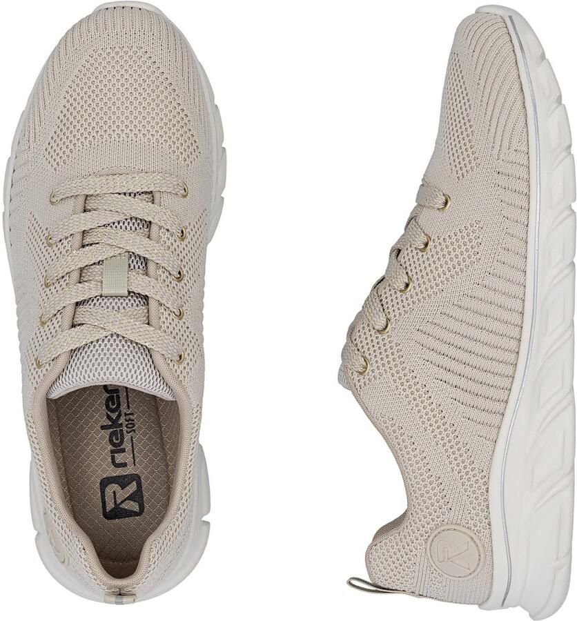 Rieker Sneakers met lichte loopzool vrijetijdsschoen lage schoen veterschoen - Foto 1
