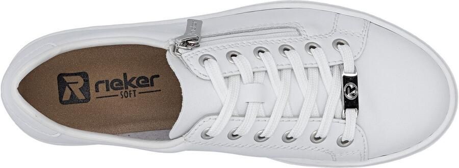 Rieker Sneakers met memosoft-binnenzool vrijetijdsschoen lage schoen veterschoen - Foto 19