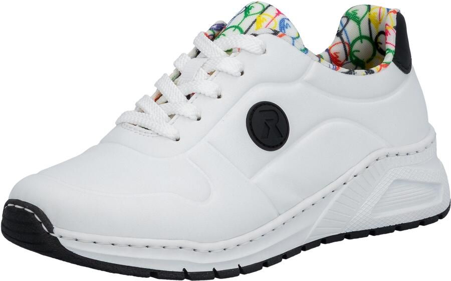 Rieker Sneakers met memosoft-binnenzool vrijetijdsschoen lage schoen veterschoen - Foto 12
