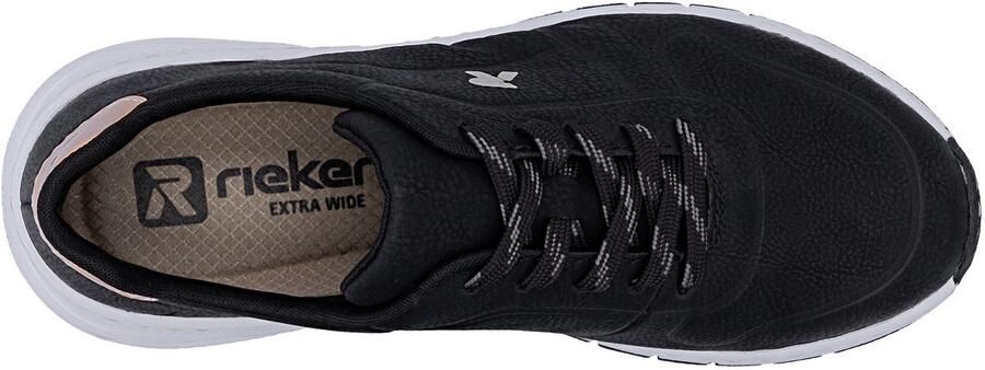 Rieker Sneakers met memosoft-binnenzool vrijetijdsschoen lage schoen veterschoen - Foto 8