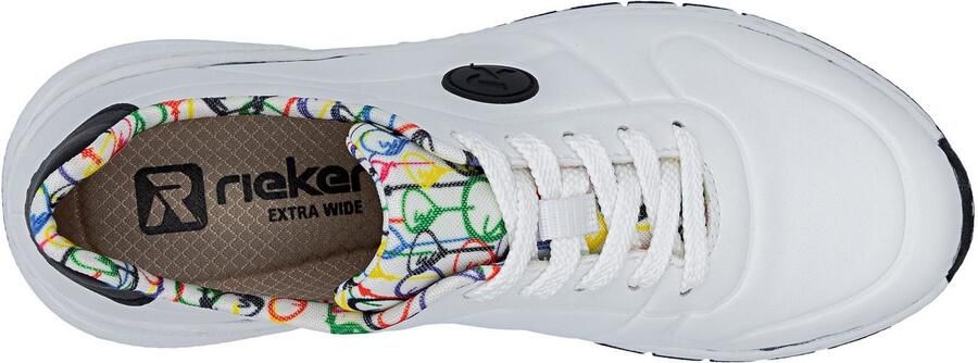 Rieker Sneakers met memosoft-binnenzool vrijetijdsschoen lage schoen veterschoen - Foto 11