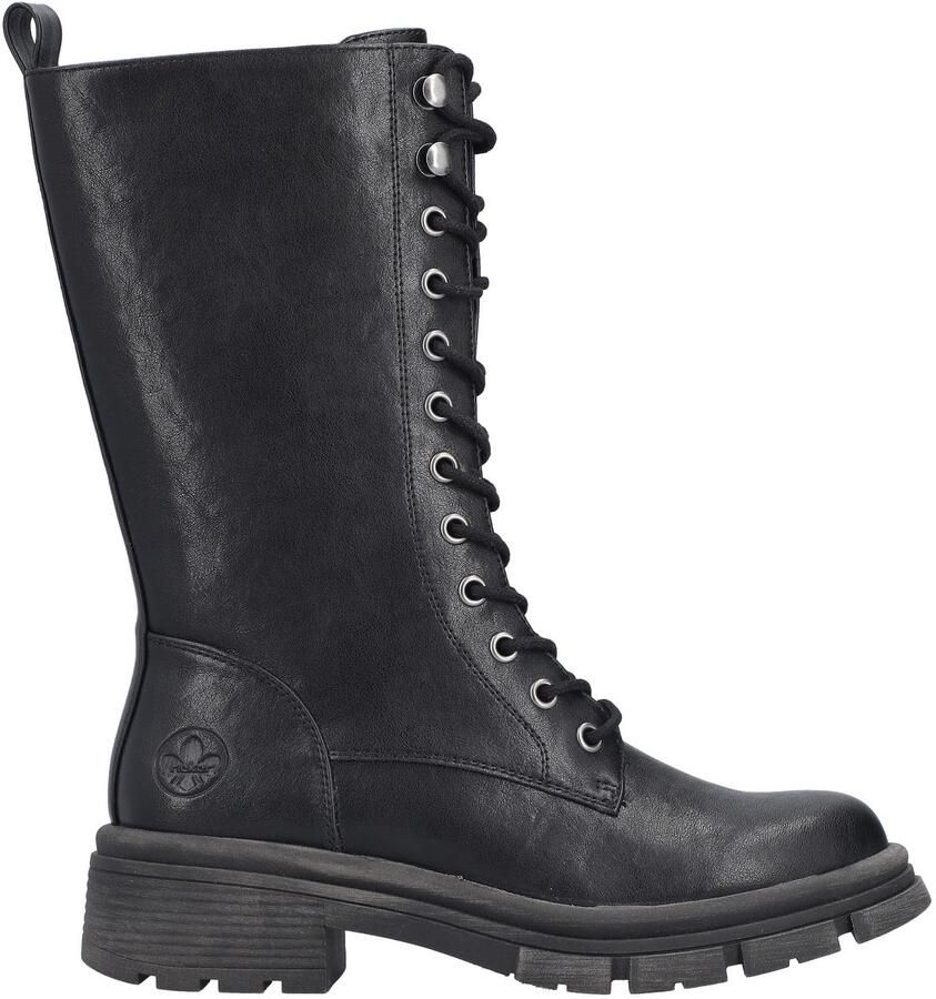 Rieker Veterlaarzen Veterboots met ritssluiting en robuuste profielzool - Foto 3